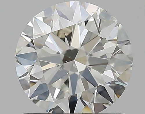 0.9 carat I-SI1 Excellent cut Natūralus Round Deimantas (1)