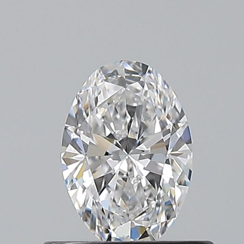 0.51 carat E-VVS2 Natūralus Oval Deimantas (1)