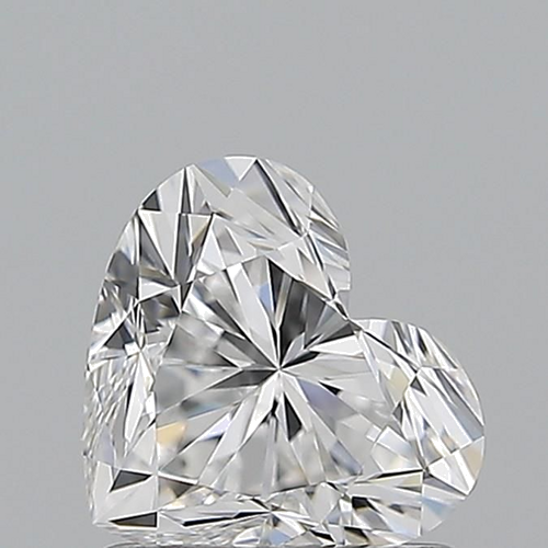 1.01 carat D-VVS1 Natūralus Heart Deimantas (1)