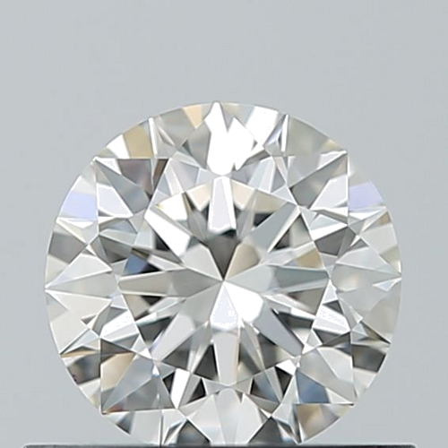 0.57 carat H-IF Excellent cut Natūralus Round Deimantas (1)