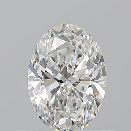0.51 carat H-VVS2 Natūralus Oval Deimantas (1)