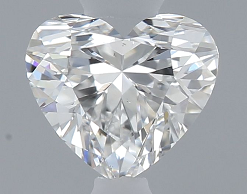 0.3 carat E-VS2 Natūralus Heart Deimantas (1)