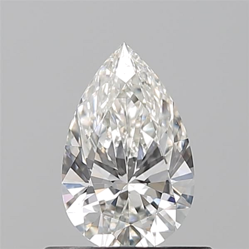 0.51 carat H-VS2 Natūralus Pear Deimantas (1)