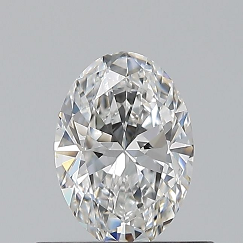 0.5 carat E-VS2 Natūralus Oval Deimantas (1)