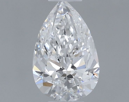 0.4 carat E-VS2 Natūralus Pear Deimantas (1)