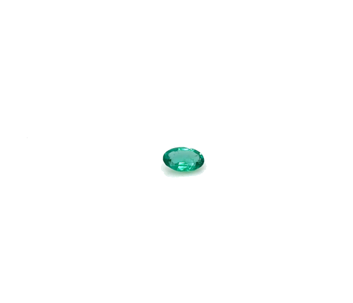0.34 carat GREEN Oval Smaragdas (1)