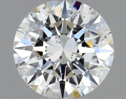 0.36 carat D-SI2 Excellent cut Natūralus Round Deimantas (1)