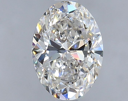 1.0 carat H-SI1 Natūralus Oval Deimantas (1)