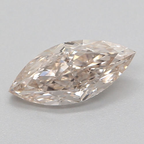 0.42 carat Light Pinkish Brown-VVS1 Natūralus Marquise Deimantas (1)