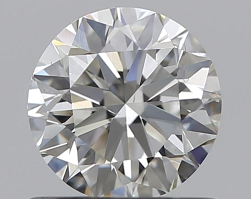 0.68 carat I-SI1 Very Good cut Natūralus Round Deimantas (1)