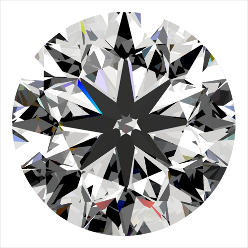 0.3 carat G-VS2 Very Good cut Natūralus Round Deimantas (1)