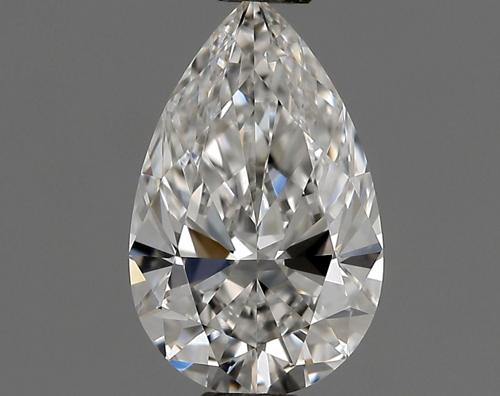 0.54 carat F-VVS1 Natūralus Pear Deimantas (1)