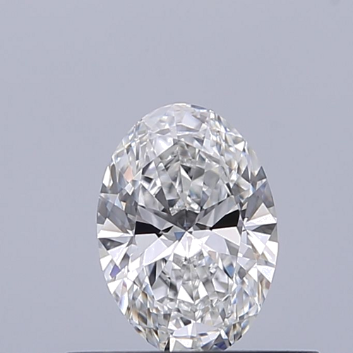 0.37 carat E-VVS1 Natūralus Oval Deimantas (1)