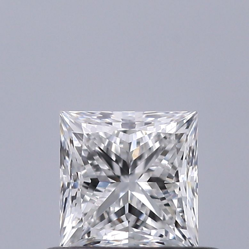 0.51 carat E-VVS2 Natūralus Princess Deimantas (1)
