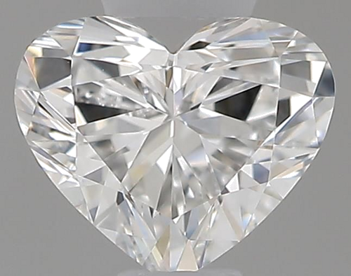 0.3 carat F-VS2 Natūralus Heart Deimantas (1)