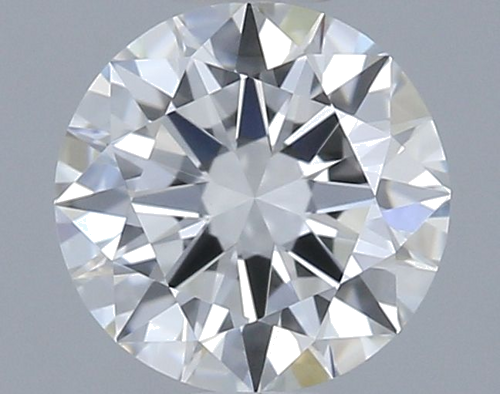 0.53 carat F-VVS2 Excellent cut Natūralus Round Deimantas (1)
