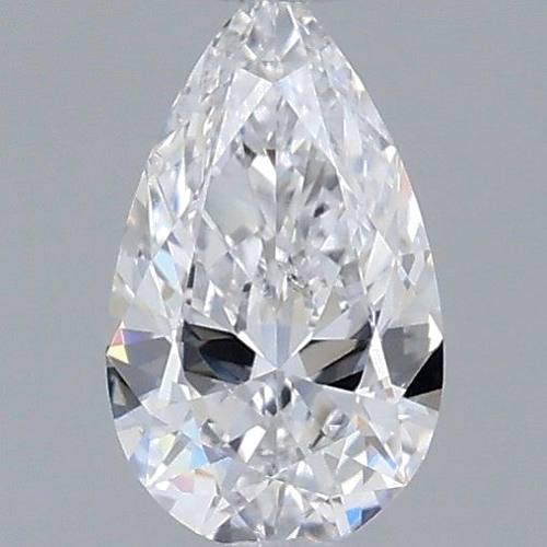 0.3 carat D-SI2 Natūralus Pear Deimantas (1)