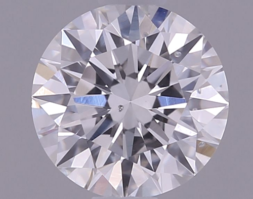 0.5 carat F-SI1 Excellent cut Natūralus Round Deimantas (1)