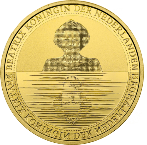 2010 Netherlands Waterland 10 euro gold coin (1)