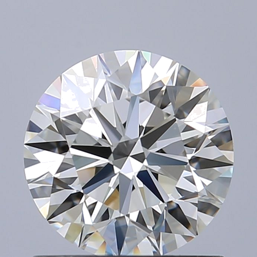 1.01 carat I-VVS1 Excellent cut Natūralus Round Deimantas (1)