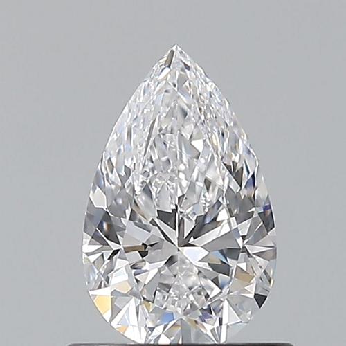 0.7 carat D-VS1 Natūralus Pear Deimantas (1)
