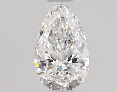 0.5 carat E-VS2 Natūralus Pear Deimantas (1)