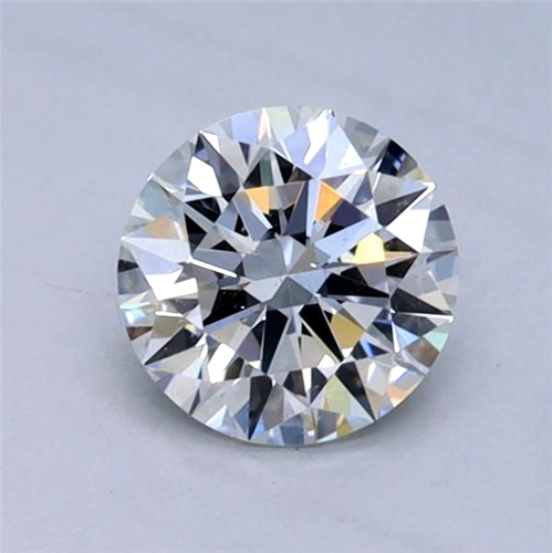 0.36 carat F-SI1 Excellent cut Natūralus Round Deimantas (1)