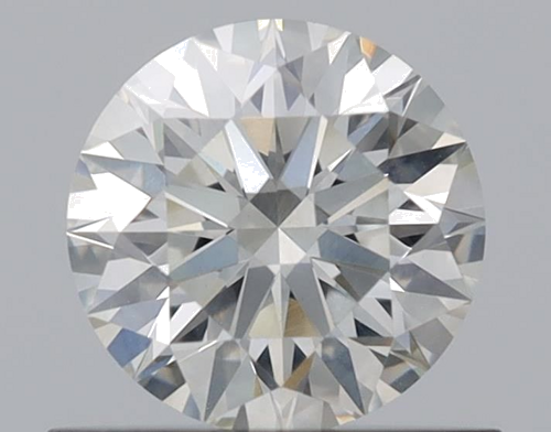 0.61 carat I-SI2 Excellent cut Natūralus Round Deimantas (1)