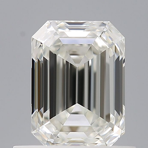 0.9 carat I-VVS2 Natūralus Emerald Deimantas (1)
