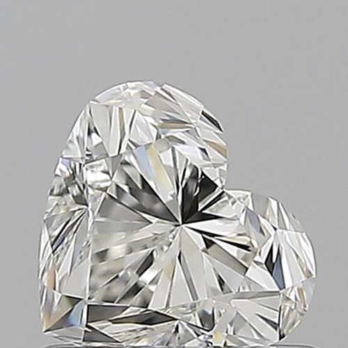 0.7 carat G-VS1 Natūralus Heart Deimantas (1)