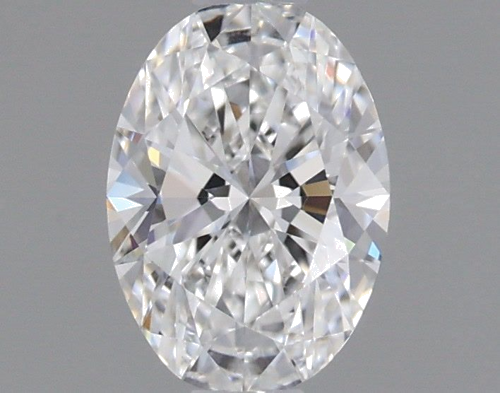 0.61 carat E-IF Natūralus Oval Deimantas (1)