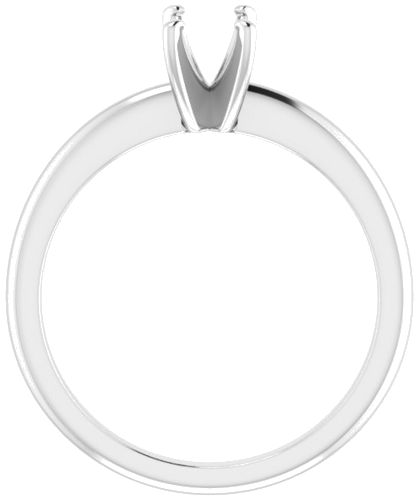 Sužadėtuvių Žiedas „Solitaire“ 950 Platinos Emerald 6mm x 4mm (2)