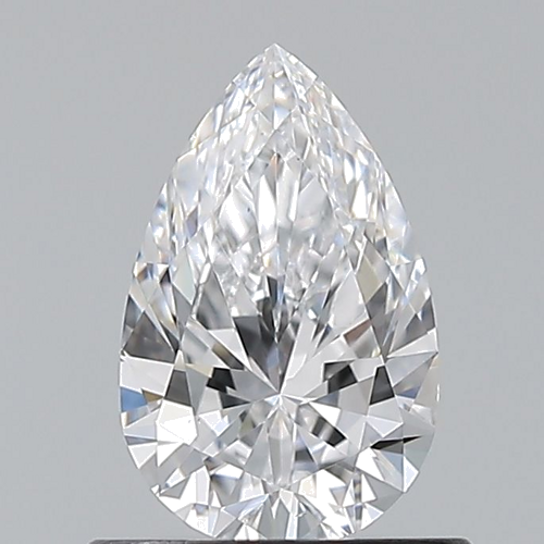 0.7 carat D-VS1 Natūralus Pear Deimantas (1)