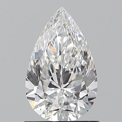 1.02 carat D-VVS1 Natūralus Pear Deimantas (1)