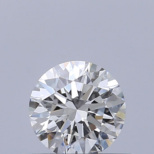 0.42 carat F-VVS2 Excellent cut Natūralus Round Deimantas (1)