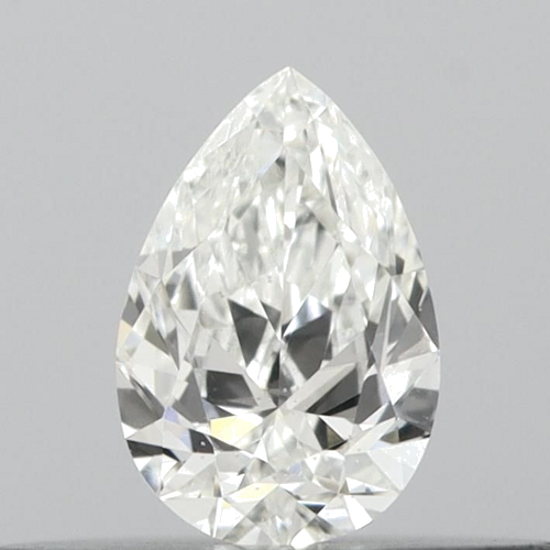0.2 carat E-SI1 Natūralus Pear Deimantas (1)