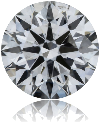 0.55 carat G-SI2 Excellent cut Natūralus Round Deimantas (1)