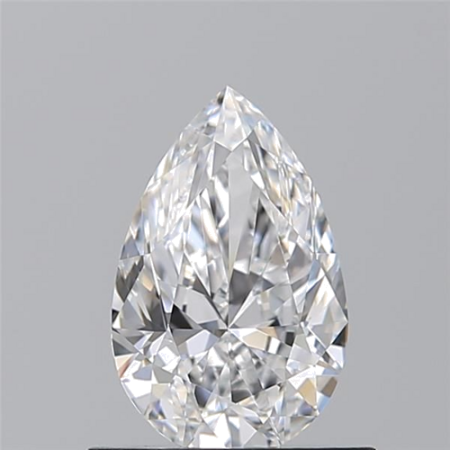 0.7 carat D-IF Natūralus Pear Deimantas (1)