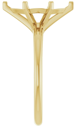 Sužadėtuvių Žiedas 14k yellow gold Marquise 13mm x 6.5mm (4)