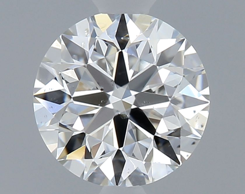 0.55 carat F-SI2 Excellent cut Natūralus Round Deimantas (1)