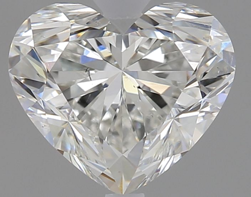 1.9 carat H-SI1 Natūralus Heart Deimantas (1)