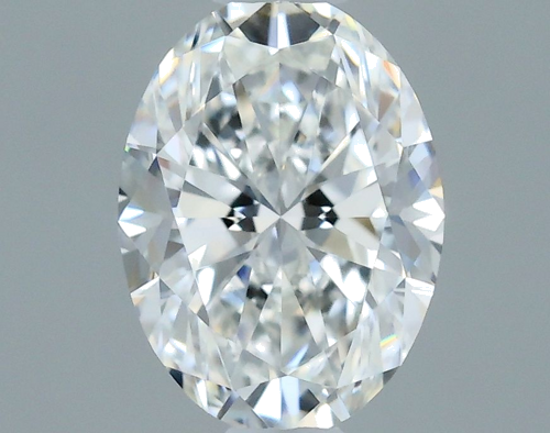 0.4 carat E-VVS2 Natūralus Oval Deimantas (1)