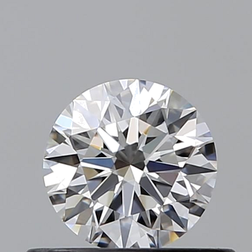 0.44 carat F-VVS1 Excellent cut Natūralus Round Deimantas (1)