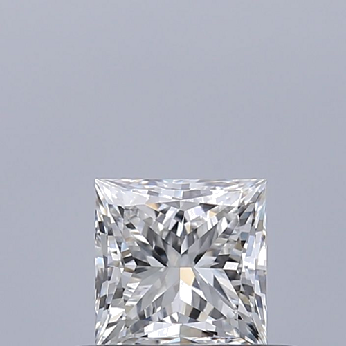 0.42 carat F-VVS1 Natūralus Princess Deimantas (1)