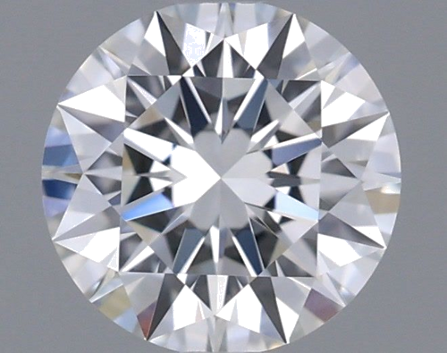 0.49 carat F-VVS1 Excellent cut Natūralus Round Deimantas (1)