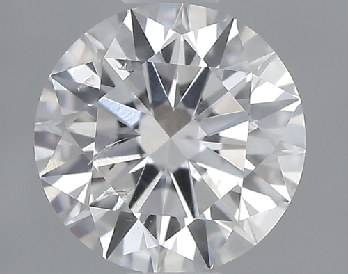 0.58 carat E-SI2 Excellent cut Natūralus Round Deimantas (1)