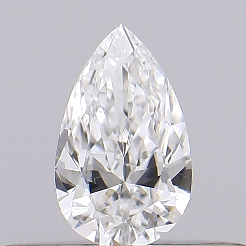 0.15 carat F-VS1 Natūralus Pear Deimantas (1)