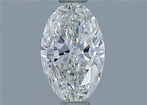 0.52 carat I-VVS1 Natūralus Oval Deimantas (1)