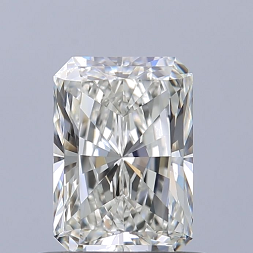 0.7 carat H-VVS1 Natūralus Radiant Deimantas (1)