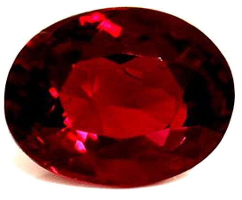 0.54 carat RED Oval Rubinas (1)